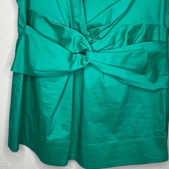New York & Co. Stretch Top Green Nwt - Picture 3 of 9